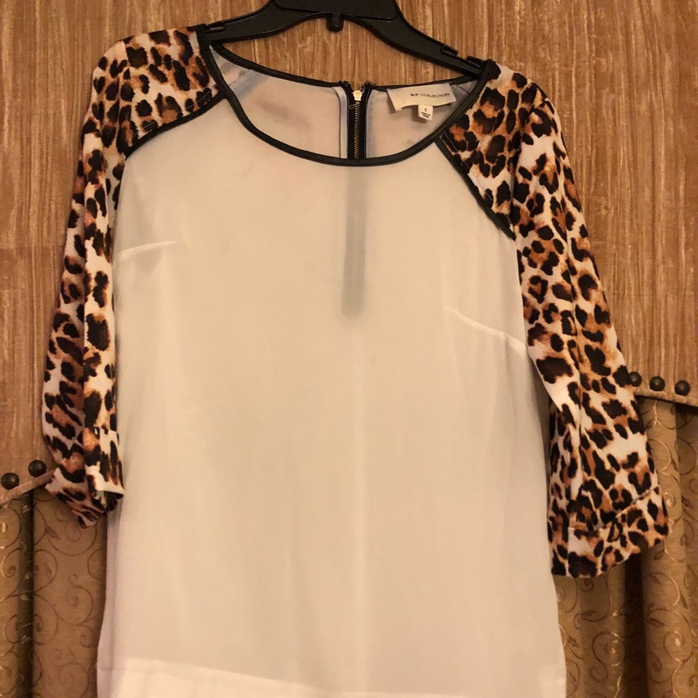 Cheetah blouse